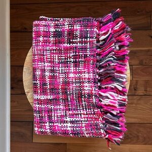 Koala Baby Knit with Fringe Hem Baby Blanket NWOT